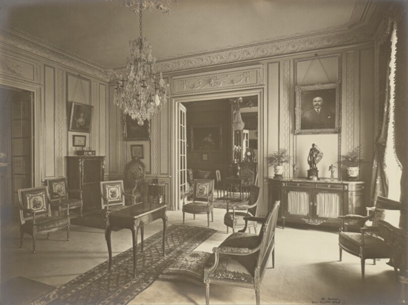 [Interior of sitting room]