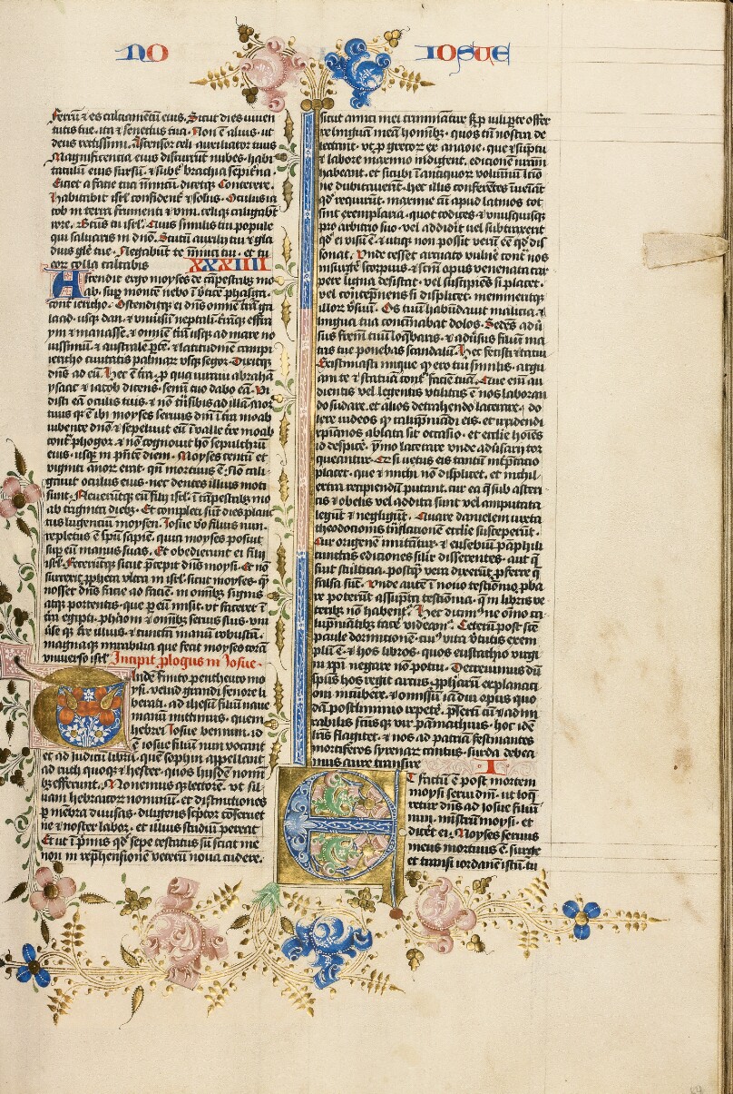 Decorated Initial T; Decorated Initial E
