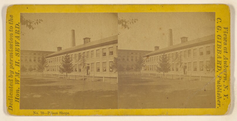 Prison Shops. [Auburn, New York]