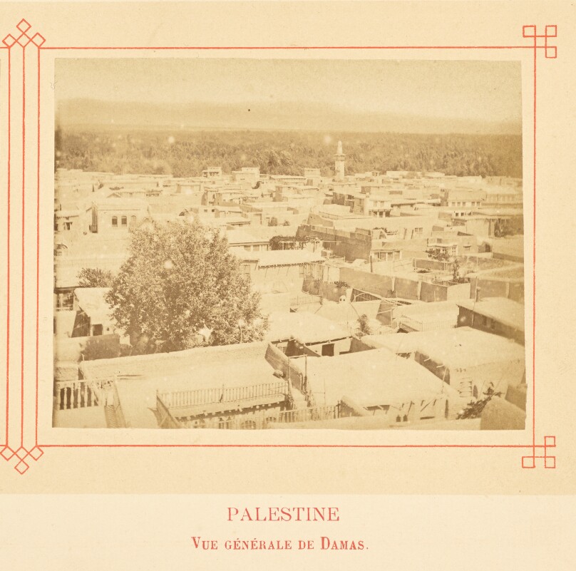 Vue générale de Damas.