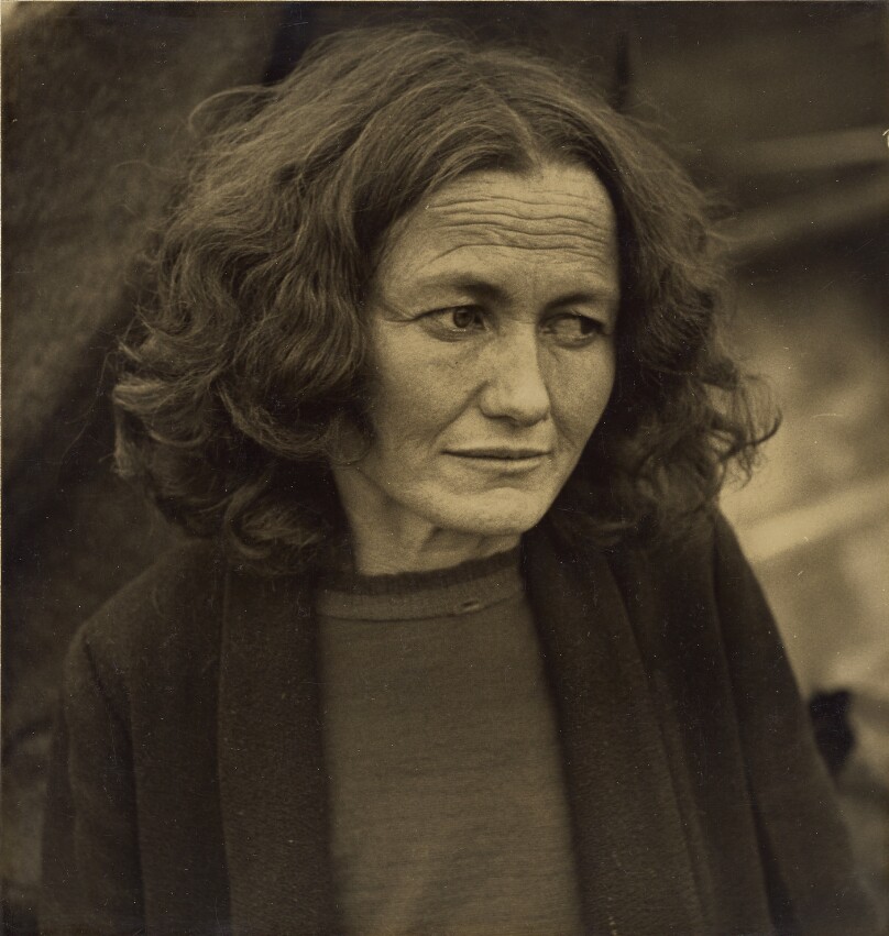Mrs. Sandy, Religious Fanatic, near Visalia, Tulare County, California