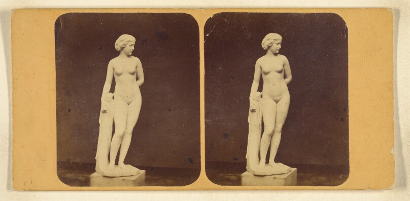 [Palmer Marbles. Sculpture of standing nude woman]