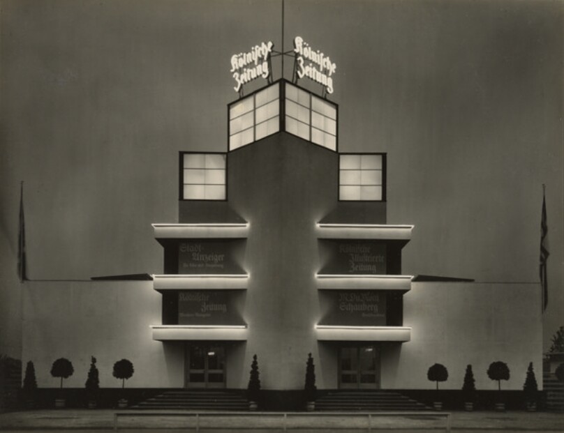 Cologne Newspaper Pavilion for Pressa Exposition