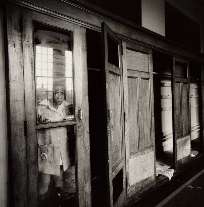 Black Girl in School Closet, New York, NY