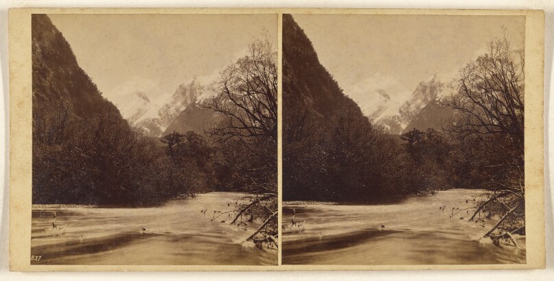Milford Sound - Lake Ada. On the Poseidon River.