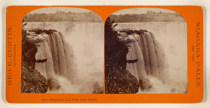 Horse Shoe Fall from Goat Island [Niagara Falls, New York]