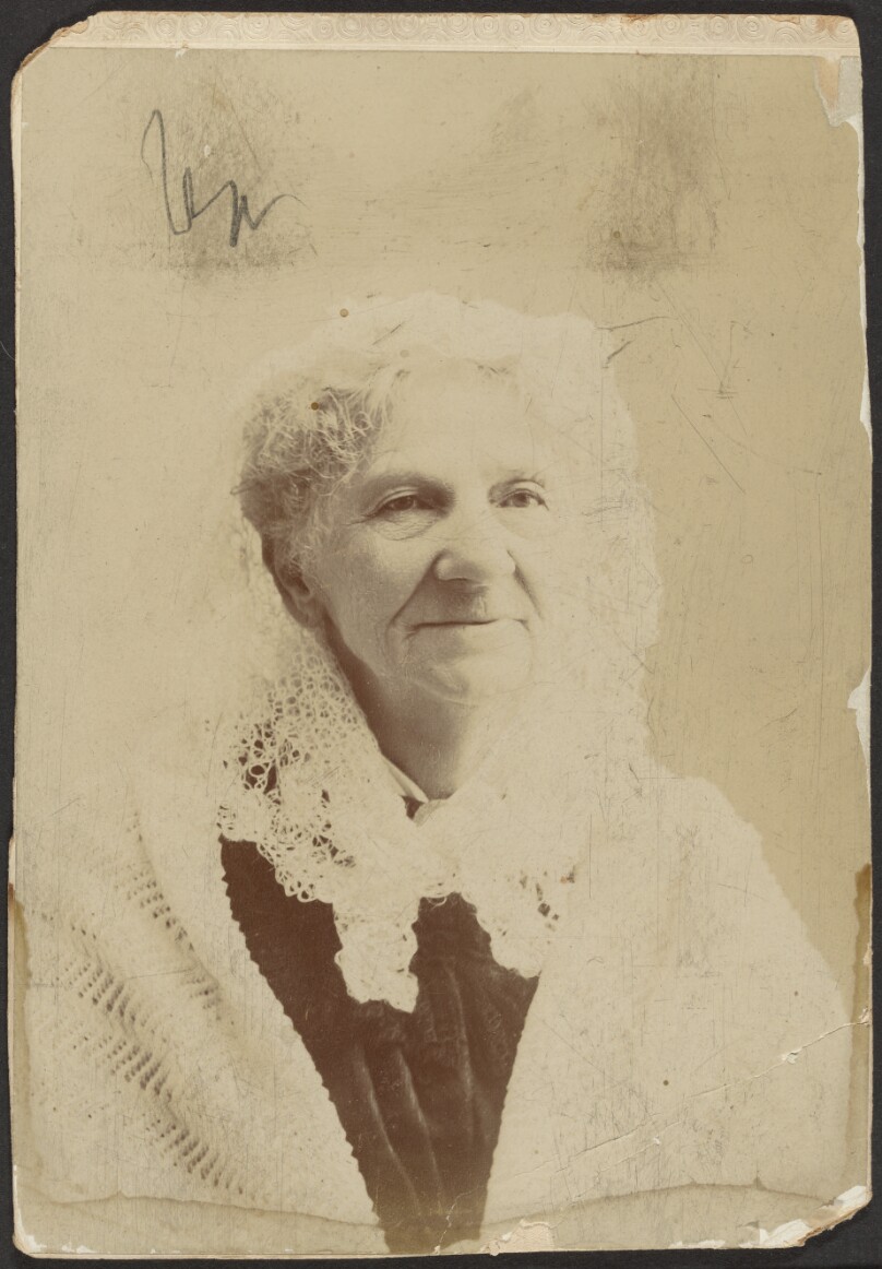[Portrait of elderly woman]