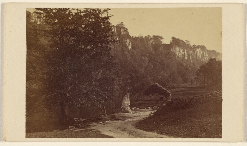 Matlock Bath. The Lovers' Walk, from the Ferry.