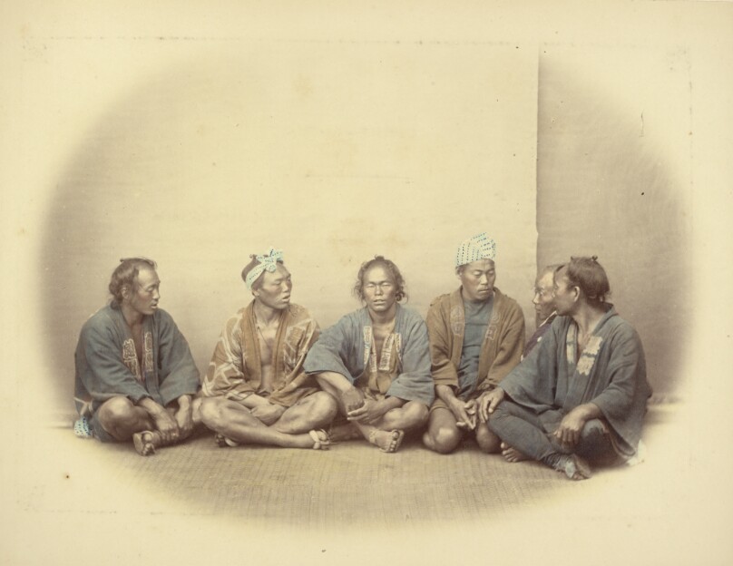 [A Group of Japanese Indentured Workers]