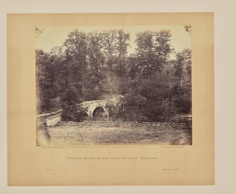 Burnside Bridge, Across Antietam Creek, Maryland