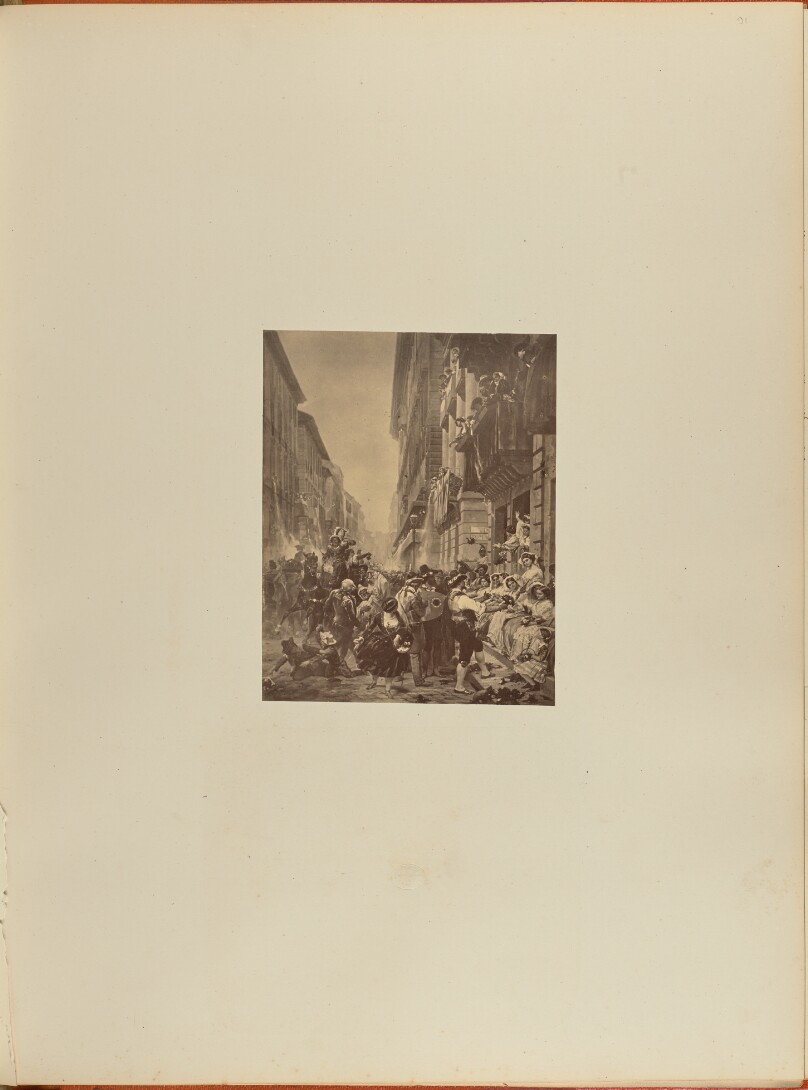 [Street celebration]