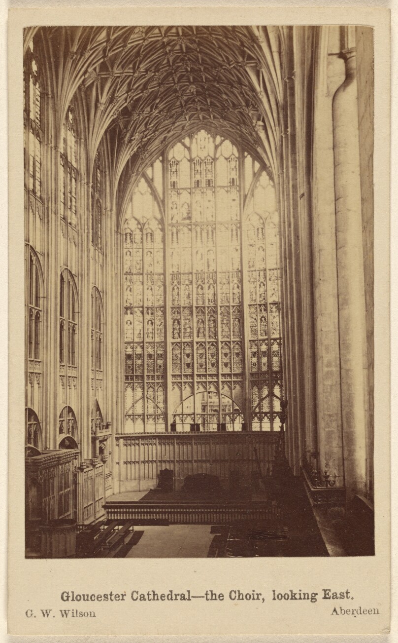 Gloucester Cathedral - The Choir, looking East.