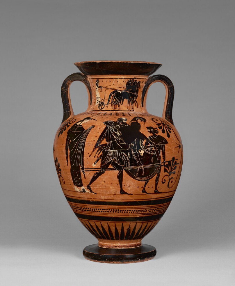 Attic Black-Figure Neck Amphora