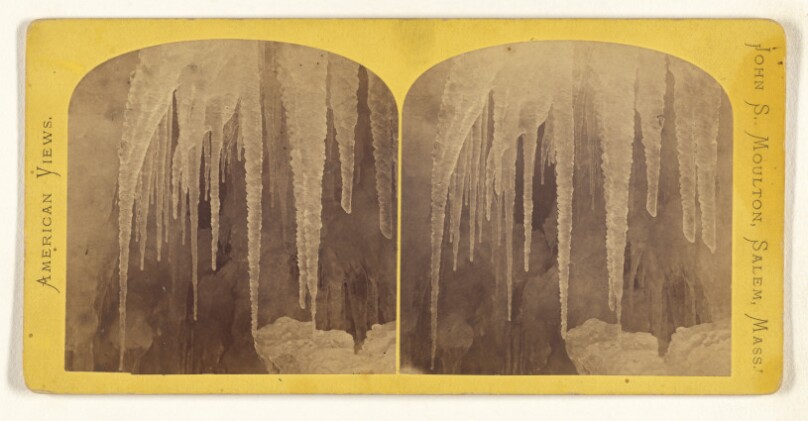 Ice Scenery in front American Falls, Niagara.