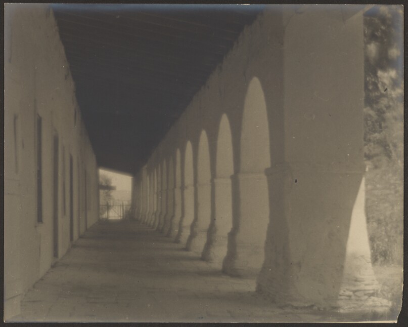 [Arched Mission Hallway]