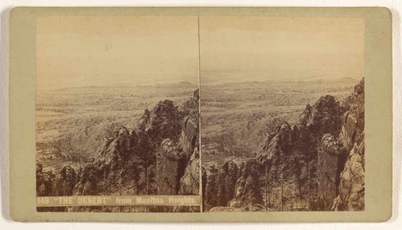 "The Desert" from Manitou Heights.