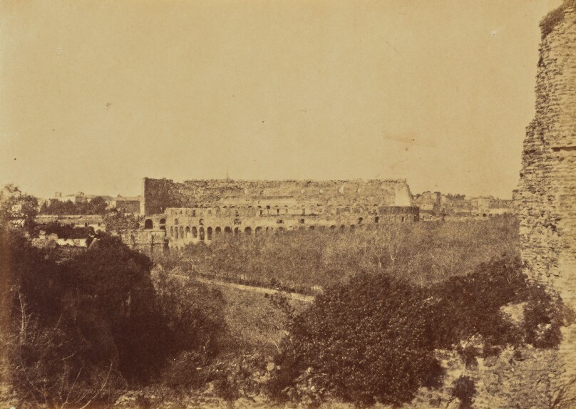 Colosseum from the Palace of Caesars, Rome