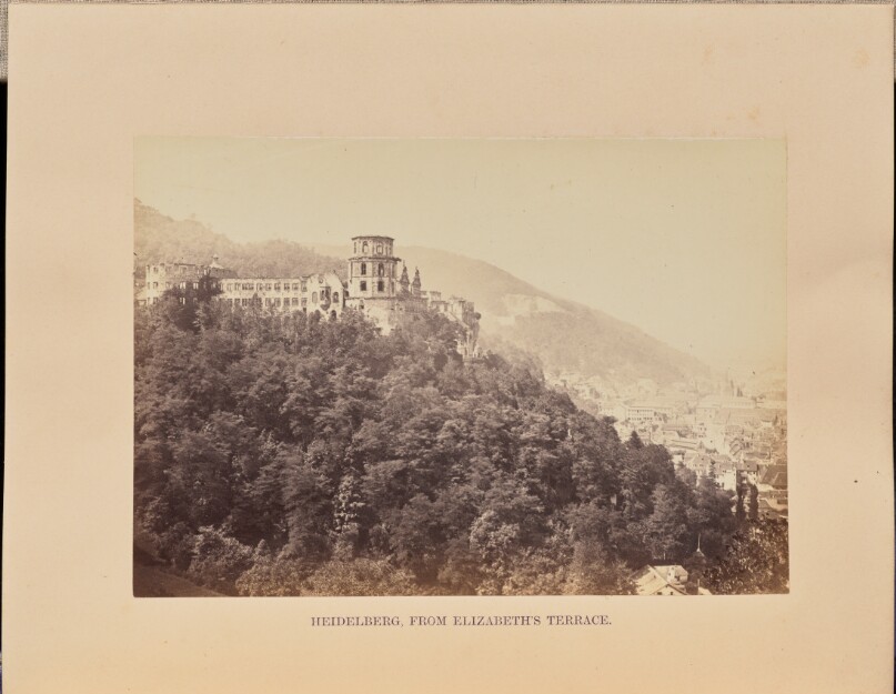 Heidelberg, from Elizabeth's Terrace