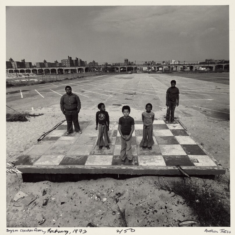 Boys on Checkerboard, Far Rockaway, Queens, NY
