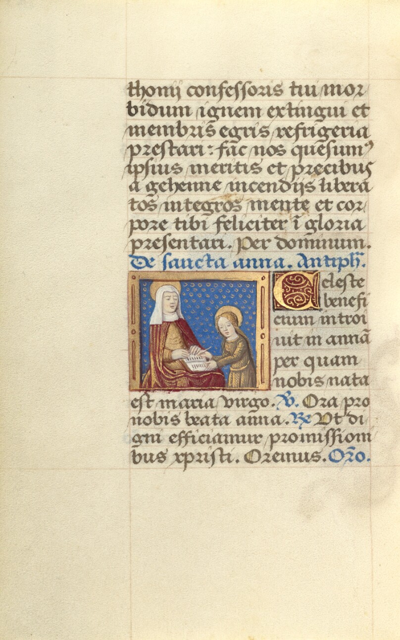 Anna Teaching the Virgin Reading