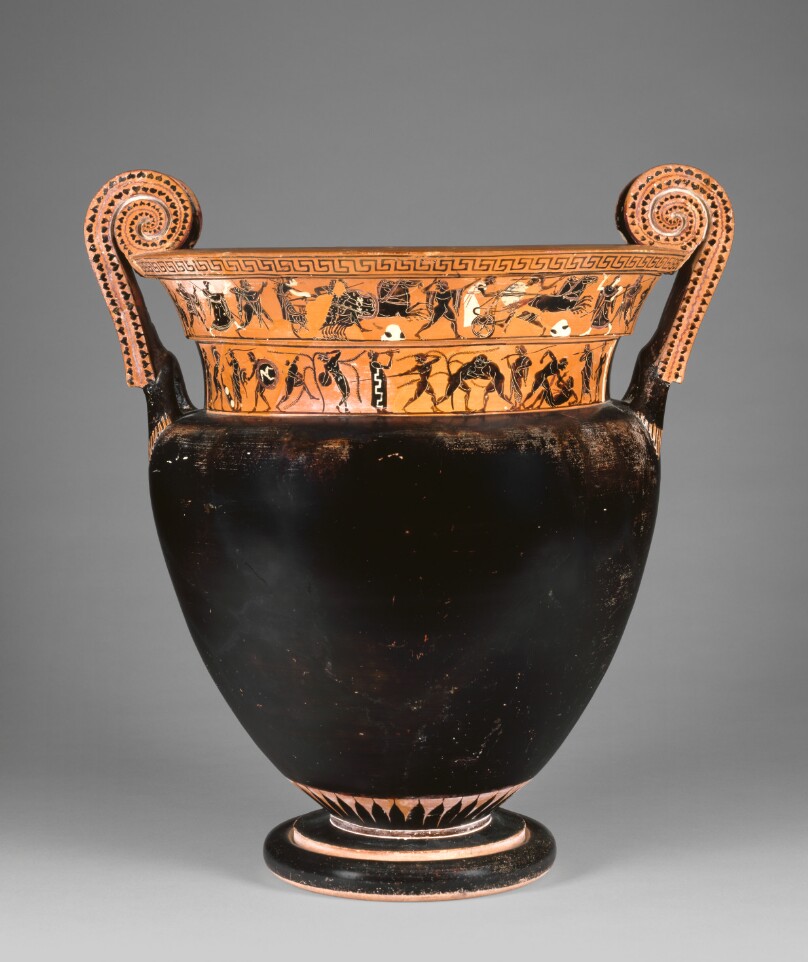 Attic Black-Figure Volute Krater
