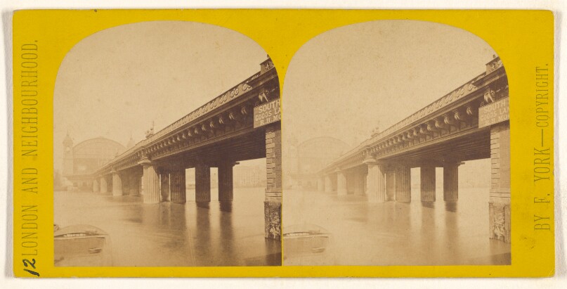 Cannon St. Station and Bridge.