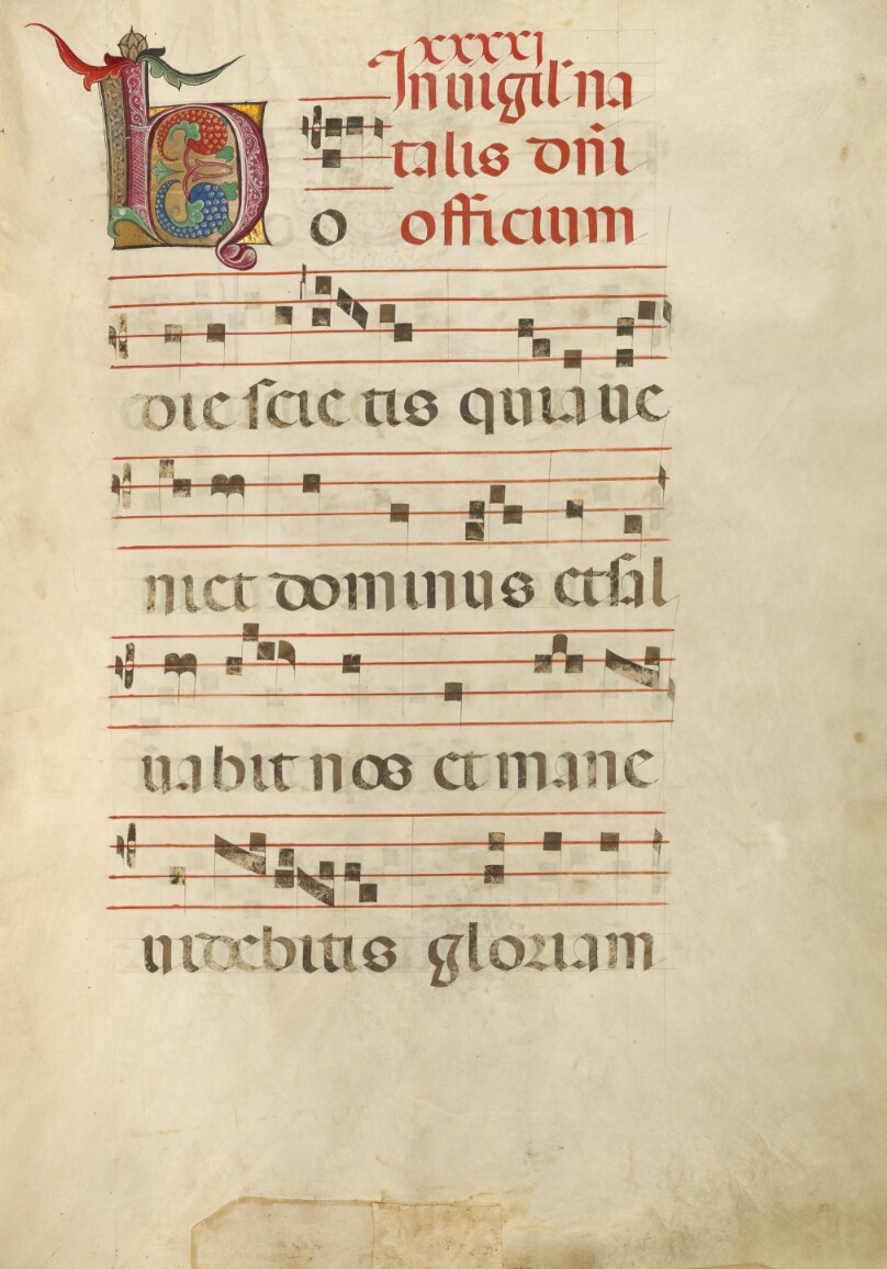 Decorated Initial H