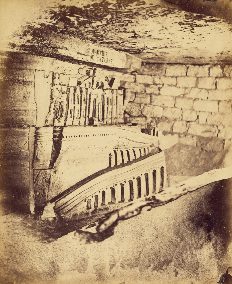 [Autre oeuvre de Décure, le quartier de Cazerne, a Minorque, on il fut emprisonné]