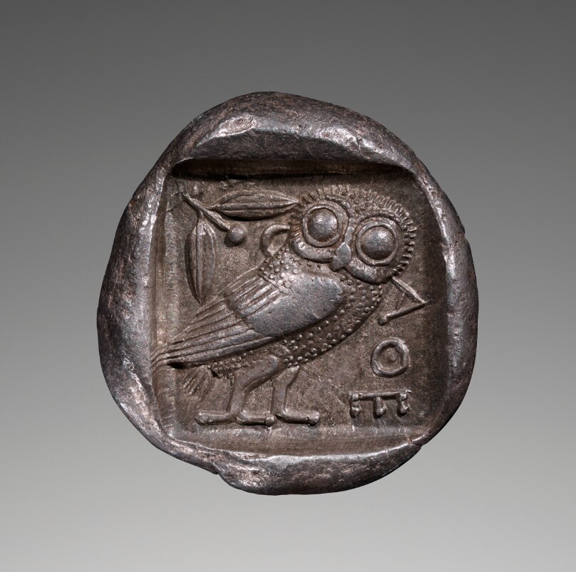 Coin (tetradrachm) of Athens