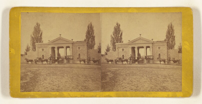 Shaw's Garden. Main Entrance, outside view. [St. Louis, Missouri]