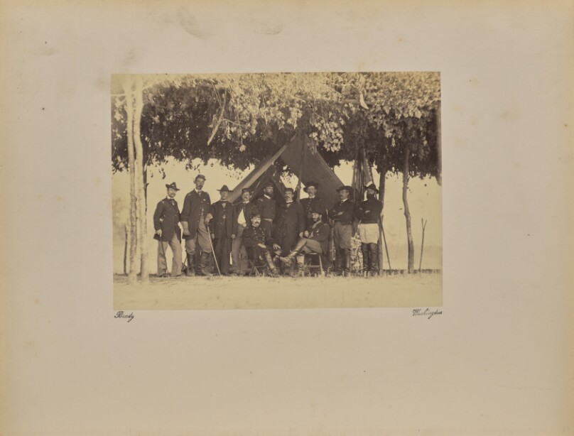 General Ledlie and Staff