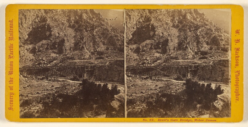 Devil's Gate Bridge, Weber Canon.