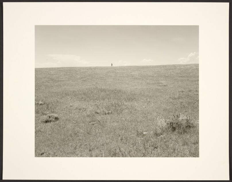 Kerstin on the Pawnee Grasslands, Colorado