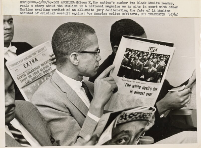 Malcolm X, Los Angeles