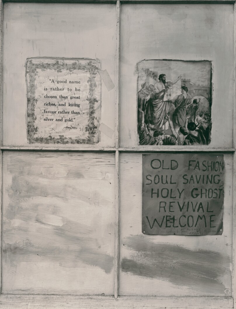 Window, Oakland, California (Holy Ghost Revival)