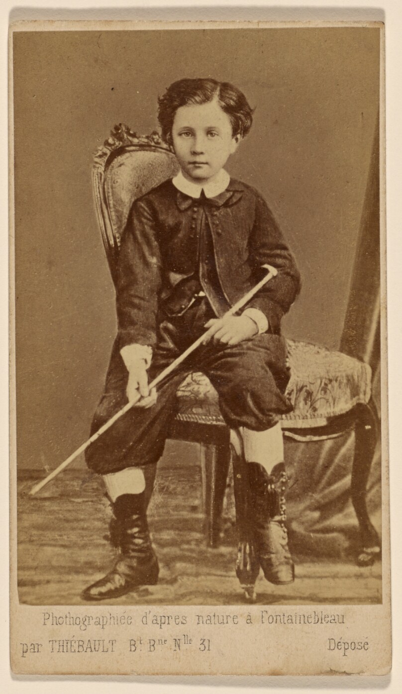 le petit en preivre (?) [Eugene Louis Jean Joseph Bonaparte]