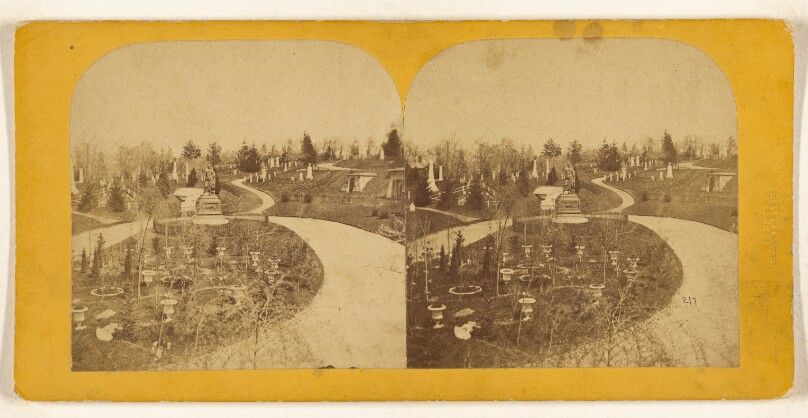 [Bay Side Dell. Greenwood Cemetery]