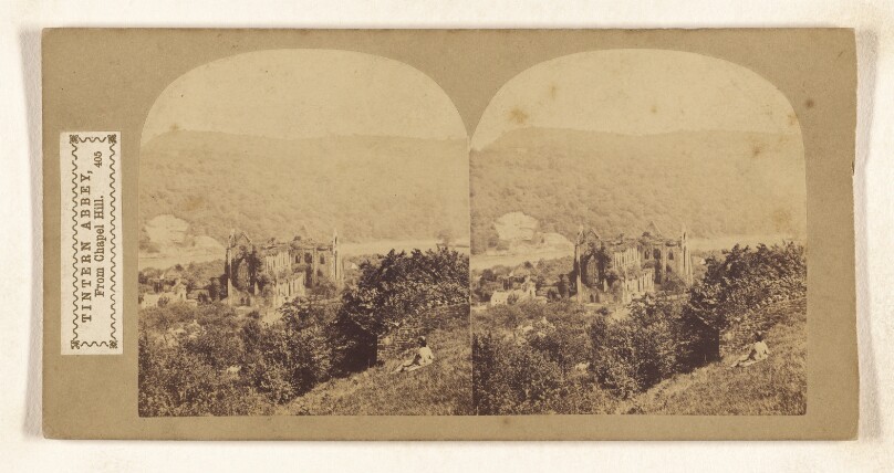 Tintern Abbey, From Chapel Hill.