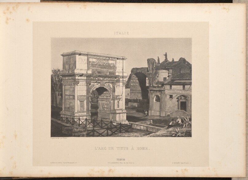 L'Arc de Titus à Rome