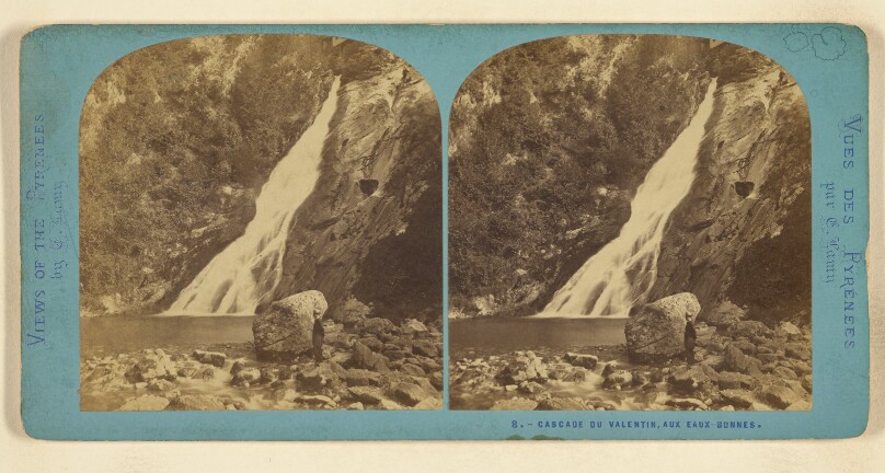 Cascade du Valentin, Aux Eaux-Bonnes.