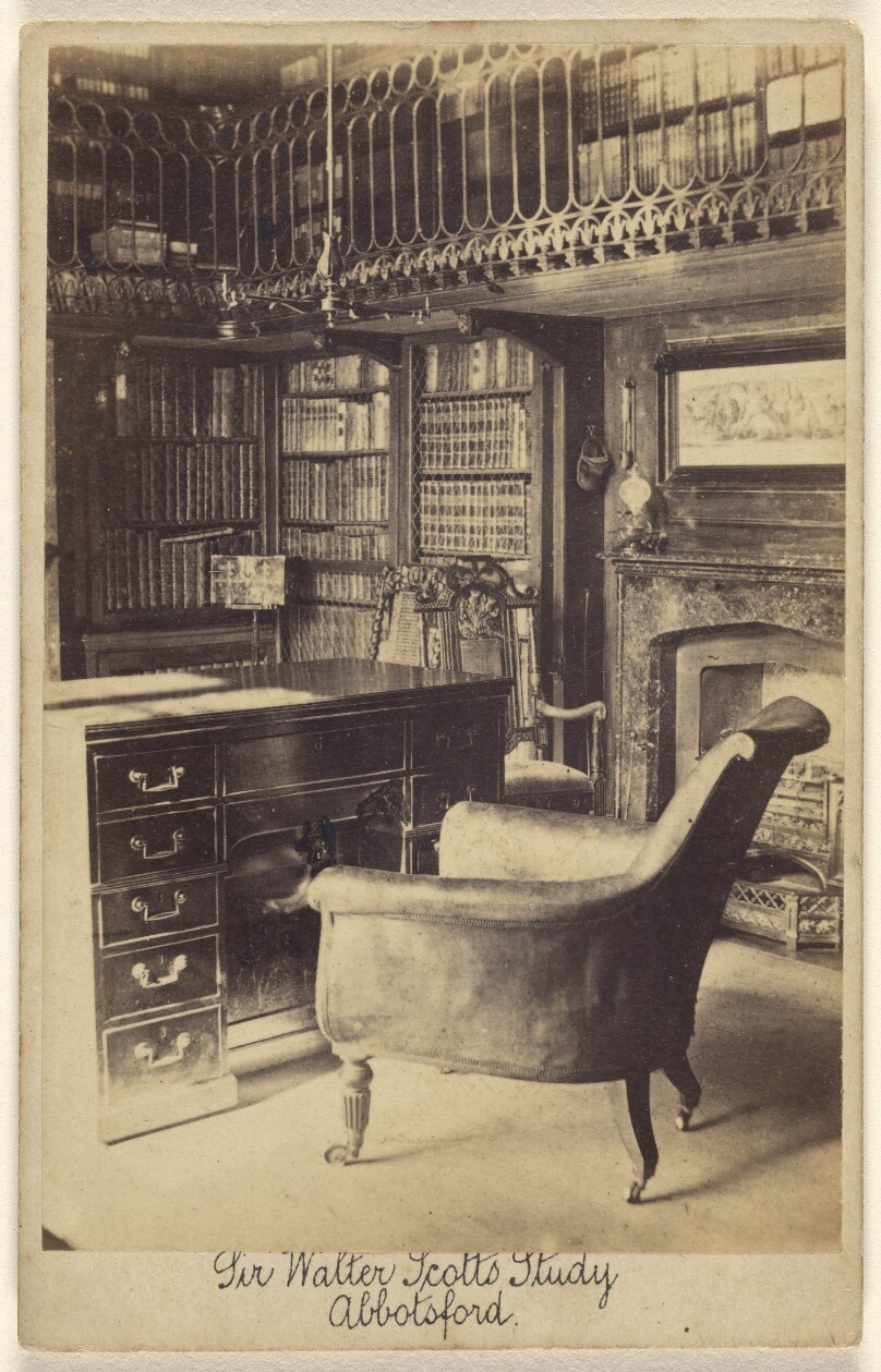 Sir Walter Scott's Study. Abbotsford.