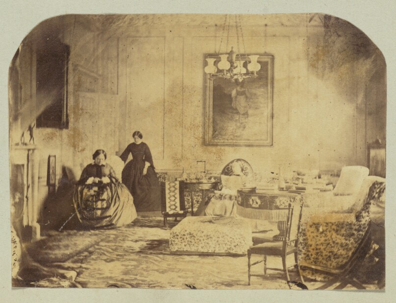 [Drawing room interior]