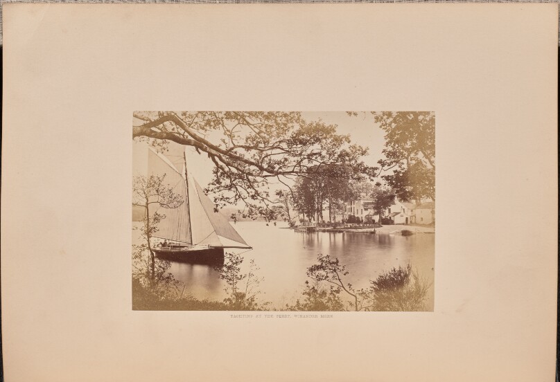 Yachting at the Ferry, Winander Mere