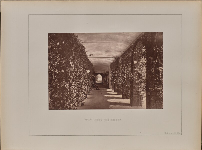 Arcade Leading from Ball Room