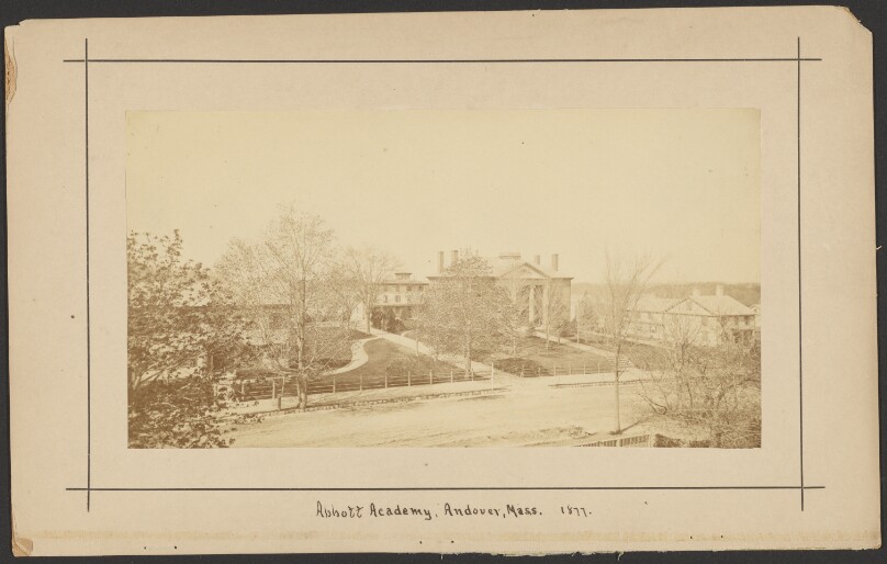 [Abbot Academy, Andover, Massachusetts]
