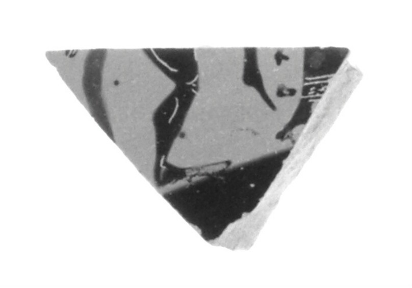 Attic Black-Figure Band Cup Fragment