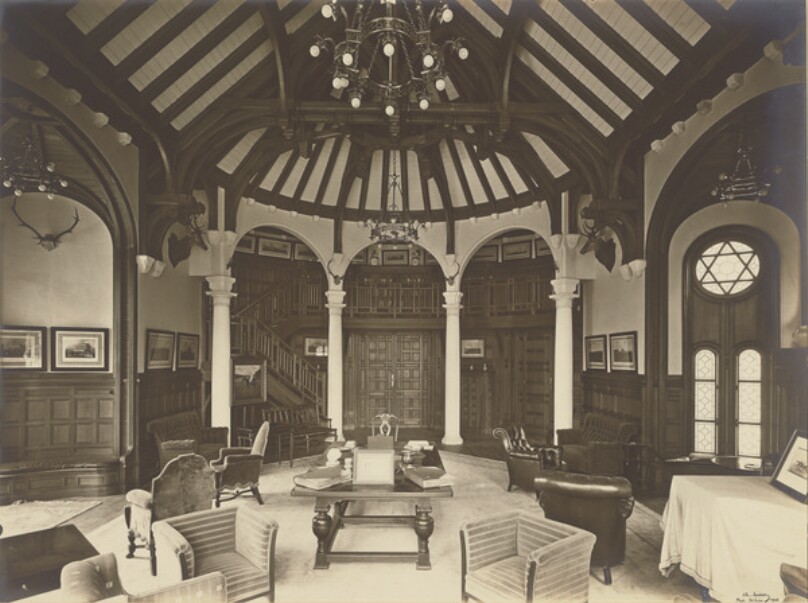 [Interior of house]