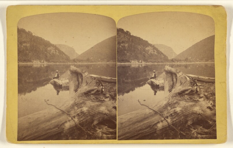 Water Gap, Mirror view.