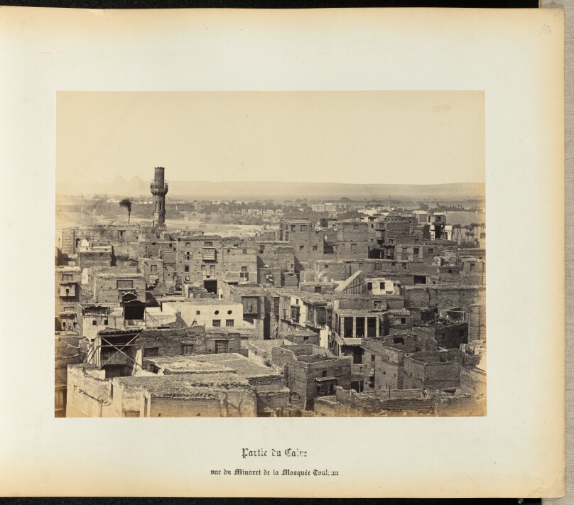 [Portion of Cairo viewed from Mosque of Ibn Tulun's minaret]