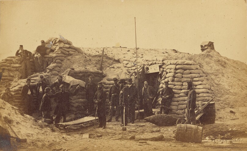 Headquarters Field Office of the Trenches. Second Parallel.